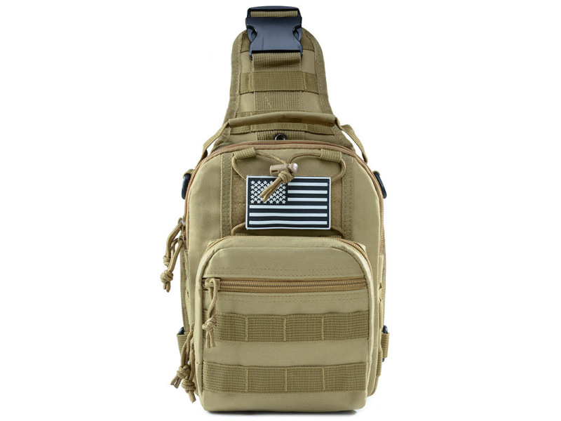 Tactical Oxford Waterproof Breathable Ripstop Multifunctional Large Capacity Chest Pack